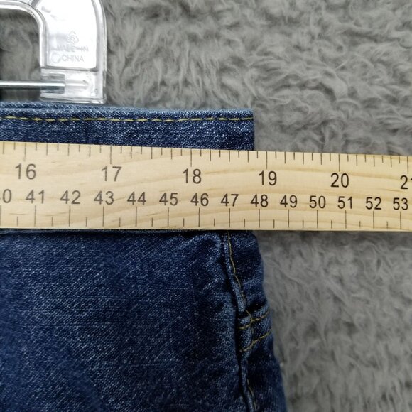 Levis Jeans Mens 40 Blue High Rise Relaxed Fit Tapered Leg Denim Shorts - Picture 5 of 15